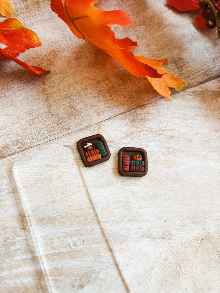 Fall Bookshelf Studs