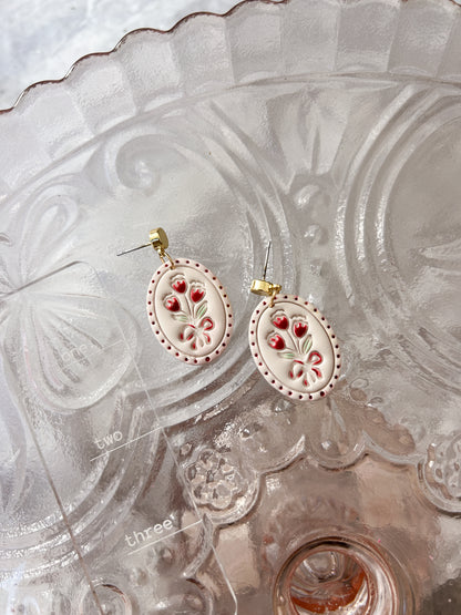 Floral Frame Dangles