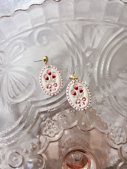 Floral Frame Dangles