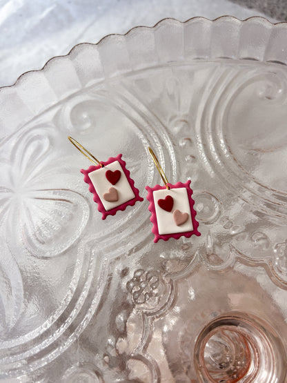 Heart Stamp Hoops
