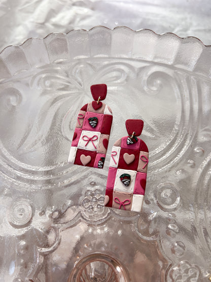 Valentine Quilt Dangles