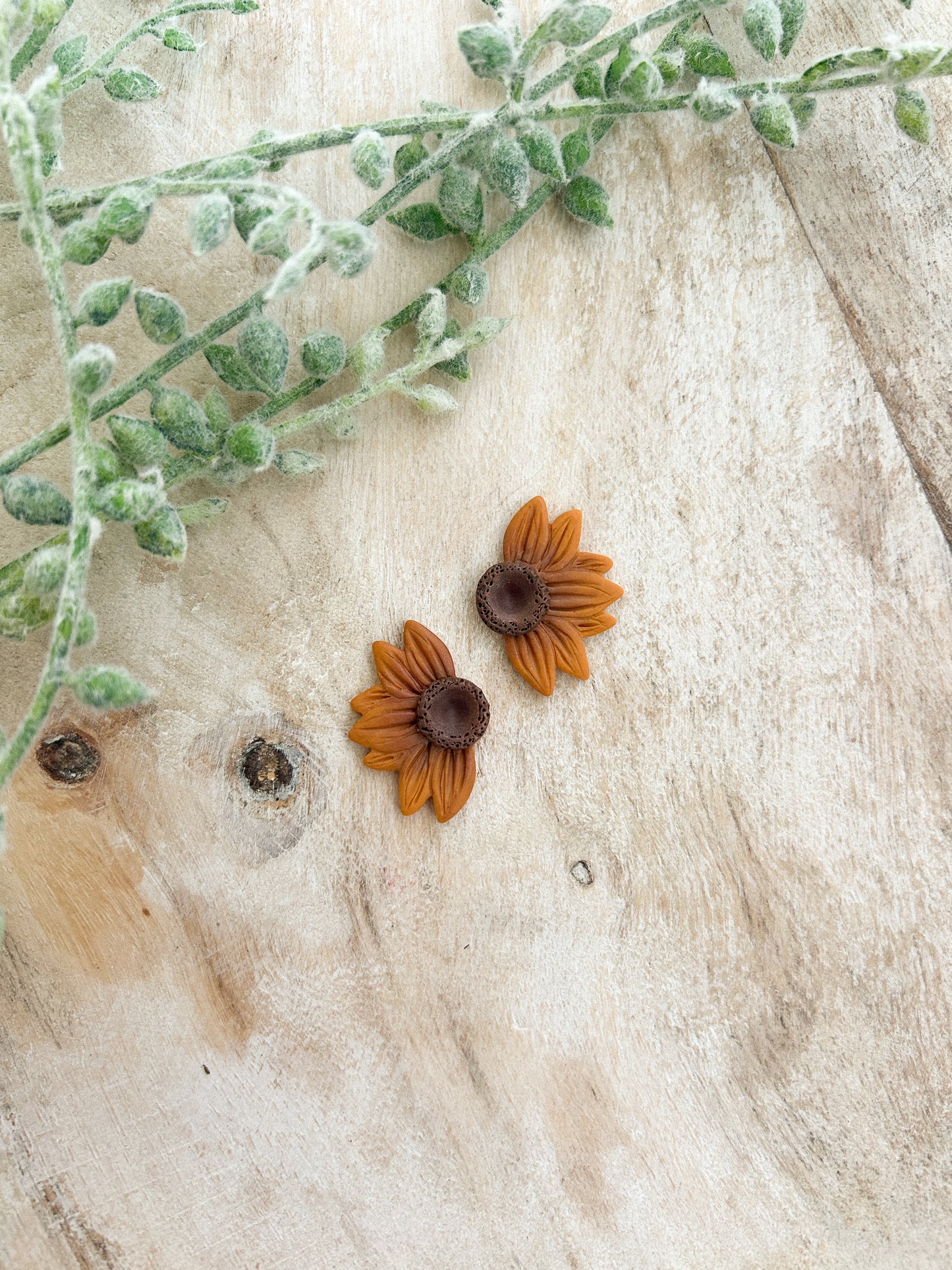 Sunflower Statement Studs