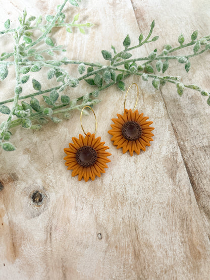 Sunflower Hoops