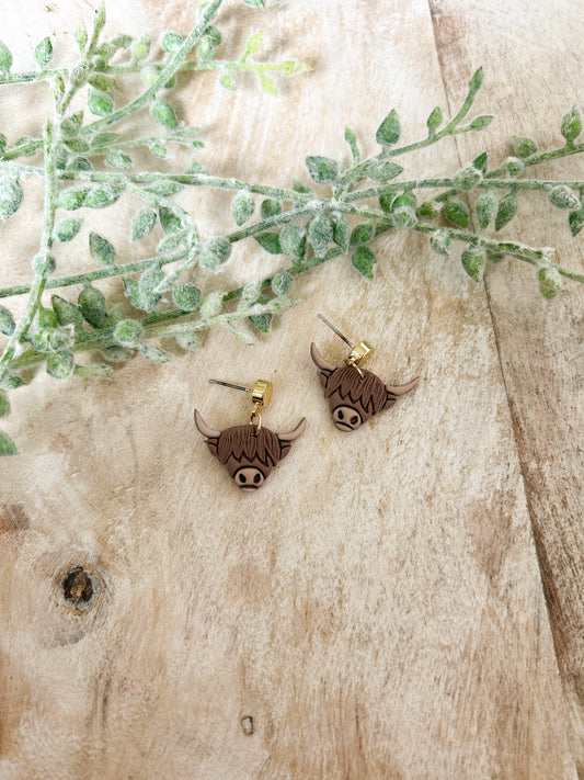 Highland Cow Dangles