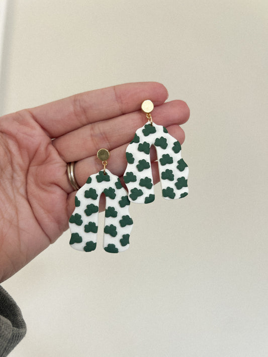 Shamrock Arch Earrings