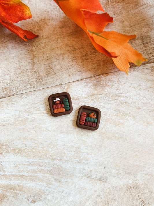 Fall Bookshelf Studs