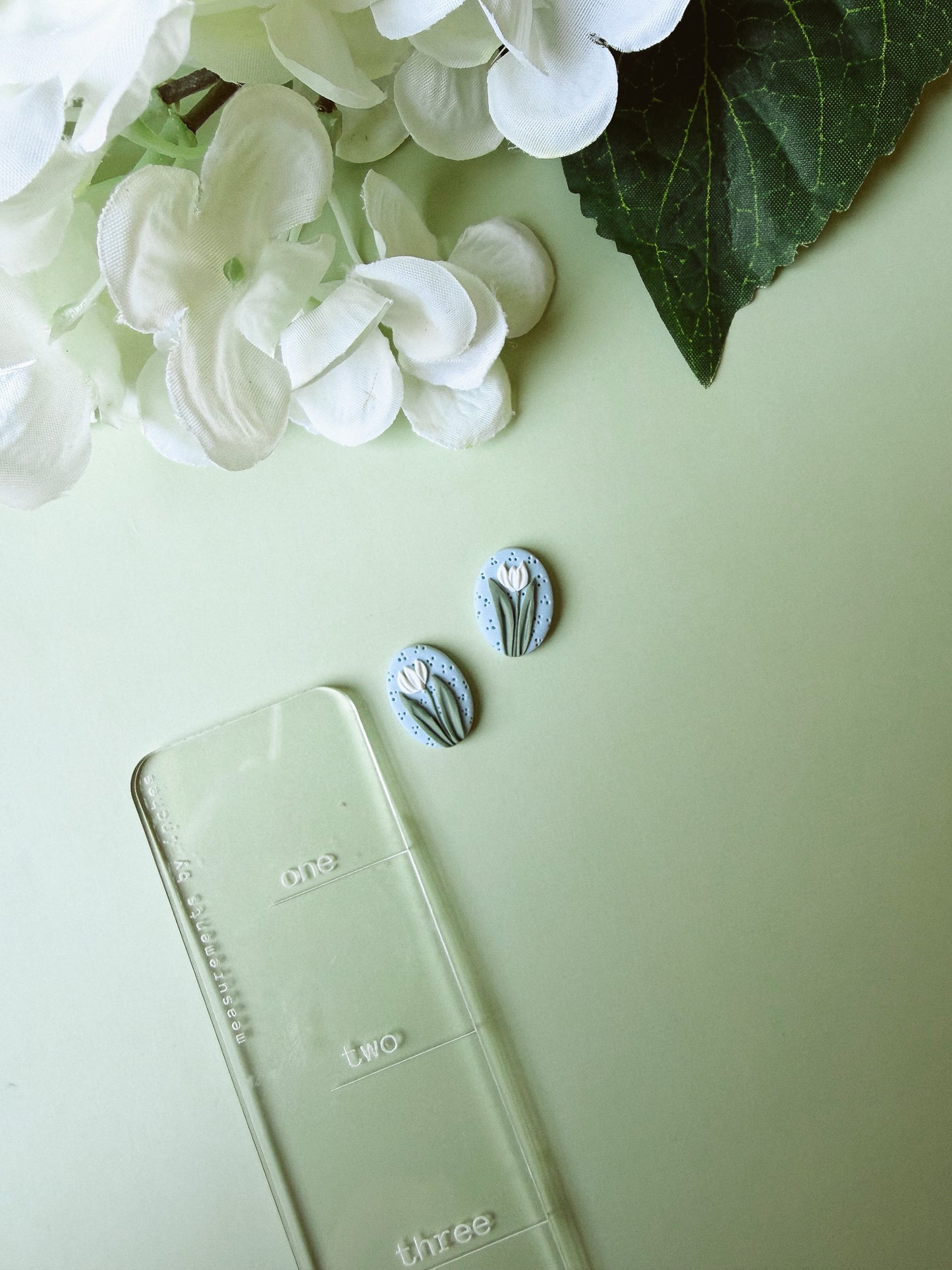 Vintage Tulip Studs