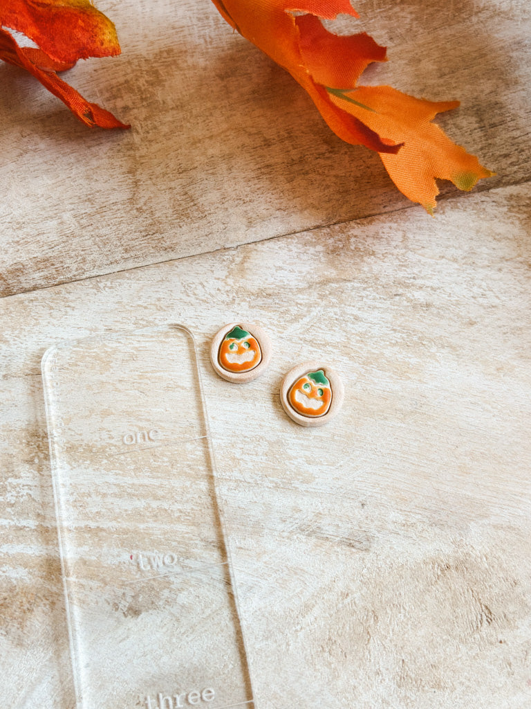 Pumpkin Sugar Cookie Studs
