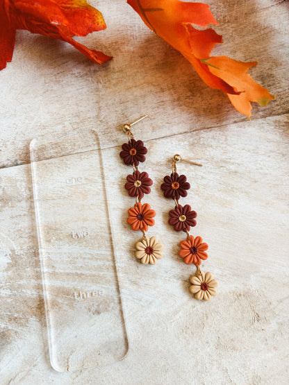 Autumn Daisy Dangles