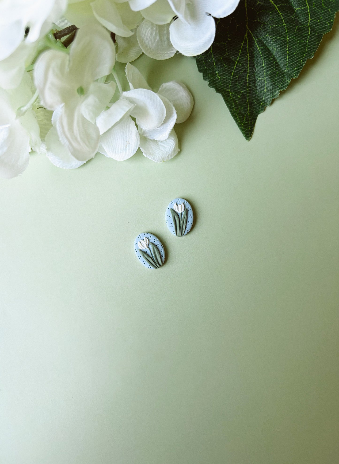 Vintage Tulip Studs